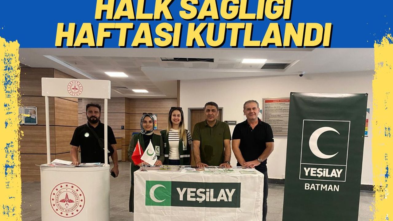 Halk Sağlığı Haftası Kutlandı